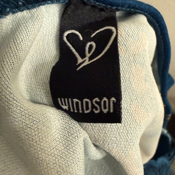 Windsor Women's Blue Floral Dress Size S - Picture 6 of 7